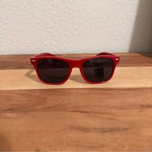 Budweiser Red Sunglasses with Black Lenses NWOT